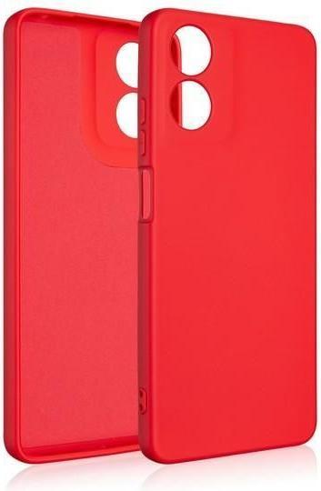 Produktbild Beline Etui Silicone Motorola Moto G04 G04s/E14 4G czerwony/red (Motorola Moto G04)