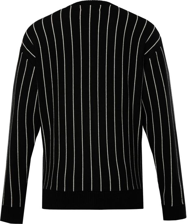 Produktbild Sthuge Strickjacke, Nadelstreifen, V-Auschnitt, Badge (3XL)