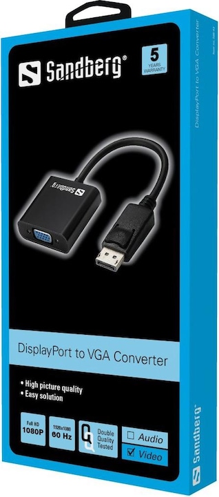Produktbild Sandberg DP zu (VGA, 15 cm)