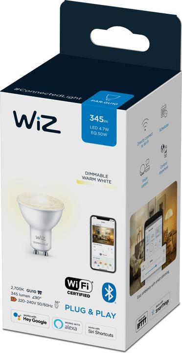 Image du produit WiZ blanc (GU10, 345 lm, 1 x)