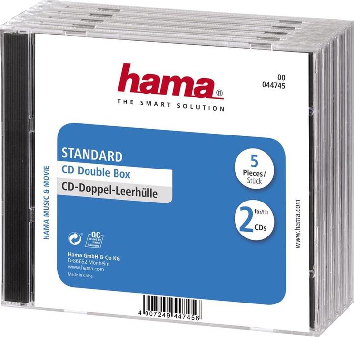 Hama CD double empty covers