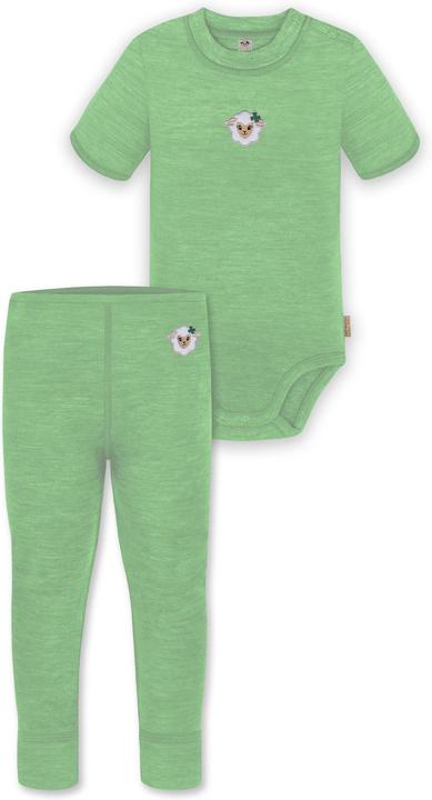 Produktbild Normani Baby Merino Kurzarmbody „Tihoi" und Hose „Tutira" - 9613 (86)