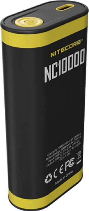 Image du produit Nitecore NC10000 Banque de puissance (10000 mAh, 20 W, 37 Wh)