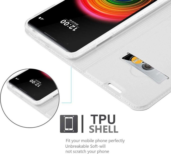 Actual product image Cadorabo Book Classy Style Cover (LG X Power)