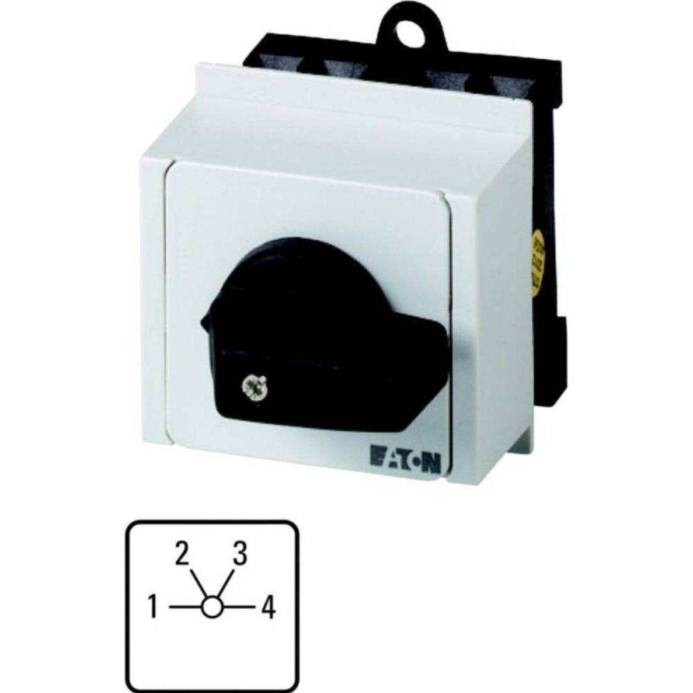 Thumbnail - Eaton Stufenschalter, T0, 20 A, 19869, Taster + Schalter, Schwarz