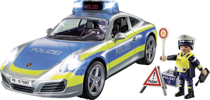Produktbild Playmobil Porsche 911 Carrera 4S Polizei (70067, Playmobil Porsche)