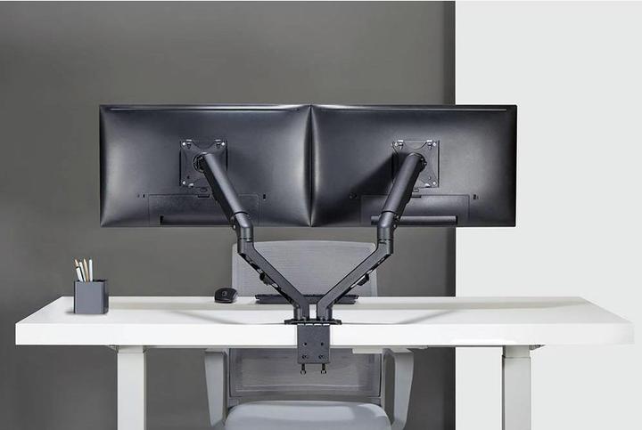 Immagine prodotto Neomounts Supporto da scrivania per schermo piatto (stand/grommet) (Tavolo, 27.01")