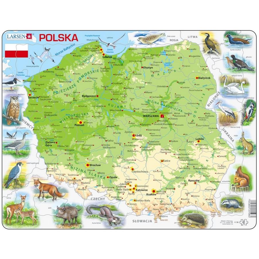 Larsen Polen mit Tieren (61 Teile)