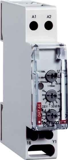 Legrand LEG 04744 Relais temporisé REX analogique multifonctions