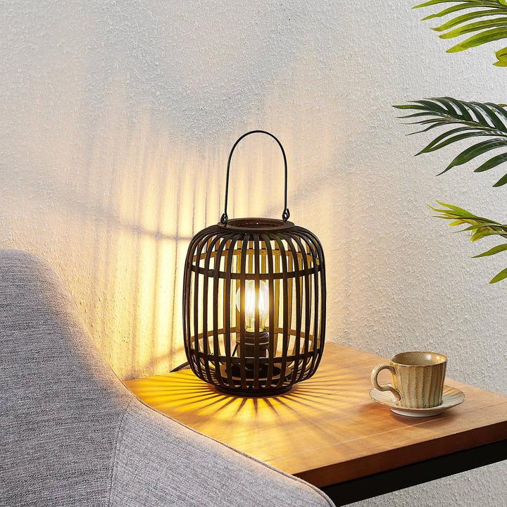 Image du produit Lindby Canyana lampe de table Black (E27)