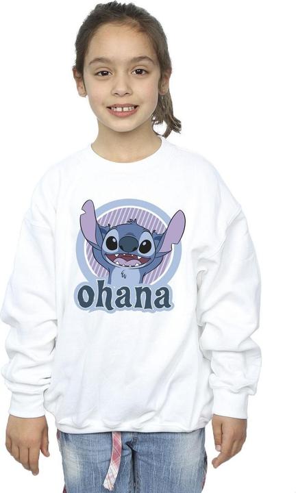 Produktbild Disney Lilo And Stitch Ohana Circle Sweatshirt Mädchen (116)