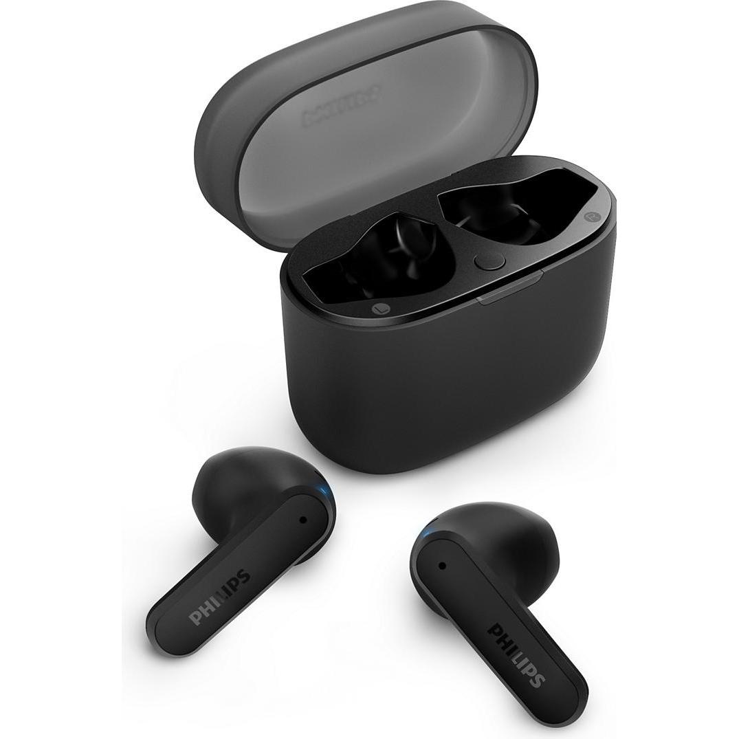 Philips TAT2139BK/00 (keine Geräuschunterdrückung, 28 h, Kabellos), Kopfhörer, Schwarz