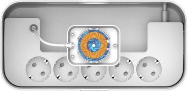 Produktbild Energizer Überspannungsschutzleiste mit Schutz EPB2500W03EU (5 x, 2 m)
