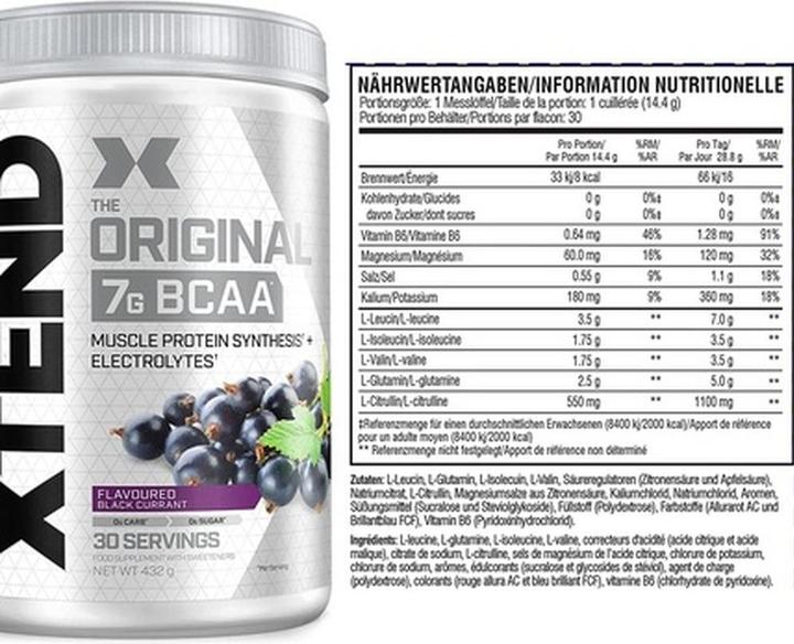 Actual product image Xtend Bcaa (1 pcs., Powder, 432 g)