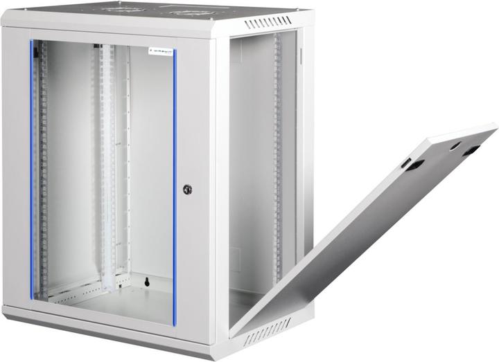 Image du produit Wirewin 19/ Wandschrank, einteilig, Pro 3nd Generation, 600x450mm, hellgrau (15 HE, Rack 19 pouces)