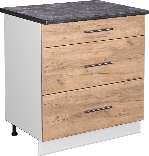 Anthrazit, Goldkraft Eiche, Weiss