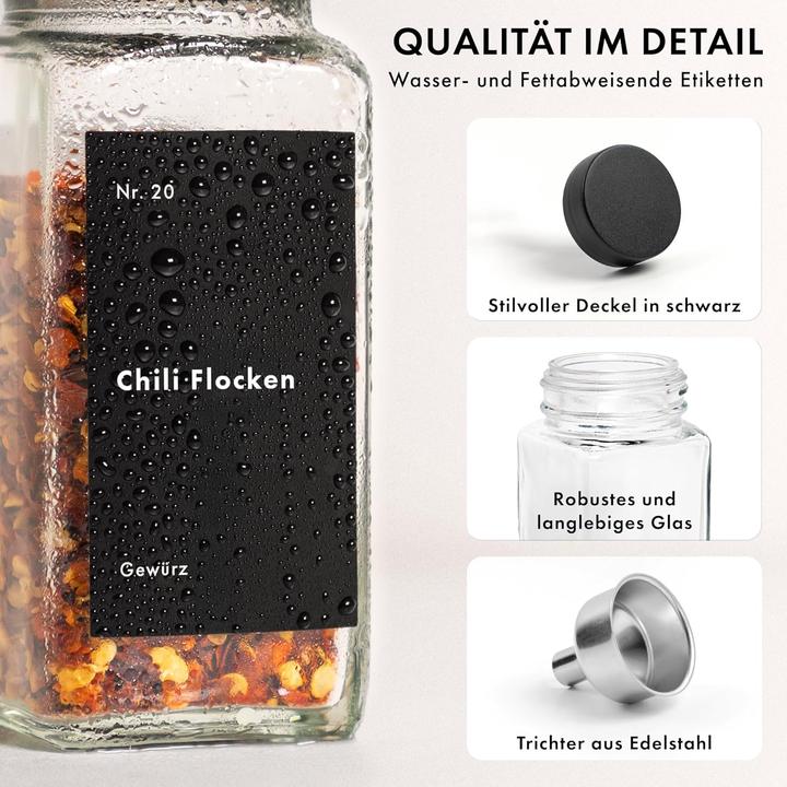 Actual product image Edelhaus Spice jars (0.12 l)
