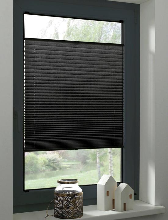 Actual product image Gardinia Plissée Concept 70 x 130 cm, Schwarz (70 x 130 cm)