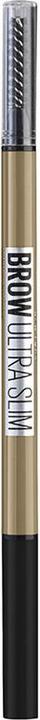 Actual product image Maybelline New York BROW ultra slim #07-black (07 Black)