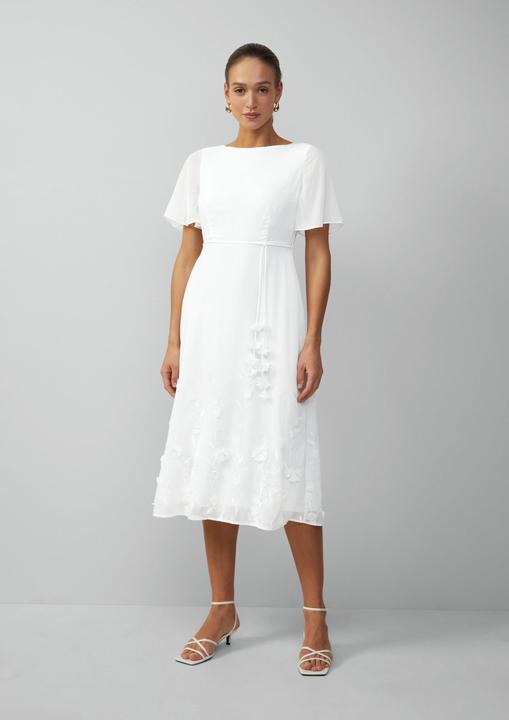 Immagine prodotto S.Oliver Kleid Festives Midikleid aus Chiffon mit floralen Applikationen (44)