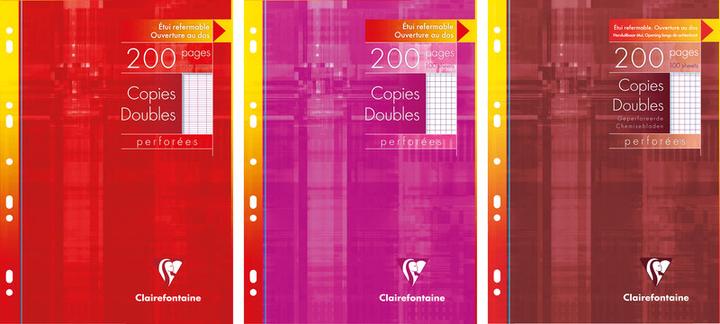 Image du produit Clairefontaine Pochettes pour classeurs à anneaux