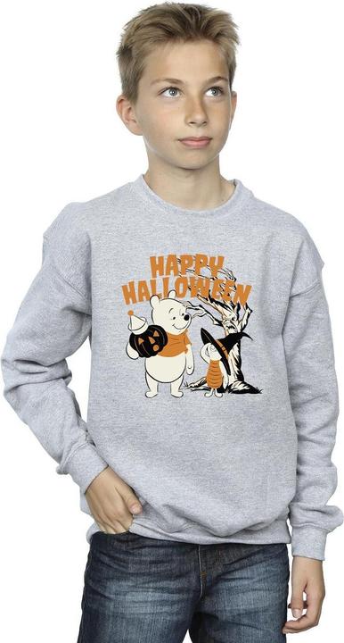 Produktbild Disney Winnie The Pooh And Piglet Happy Halloween Sweatshirt Jungen (140, 146)