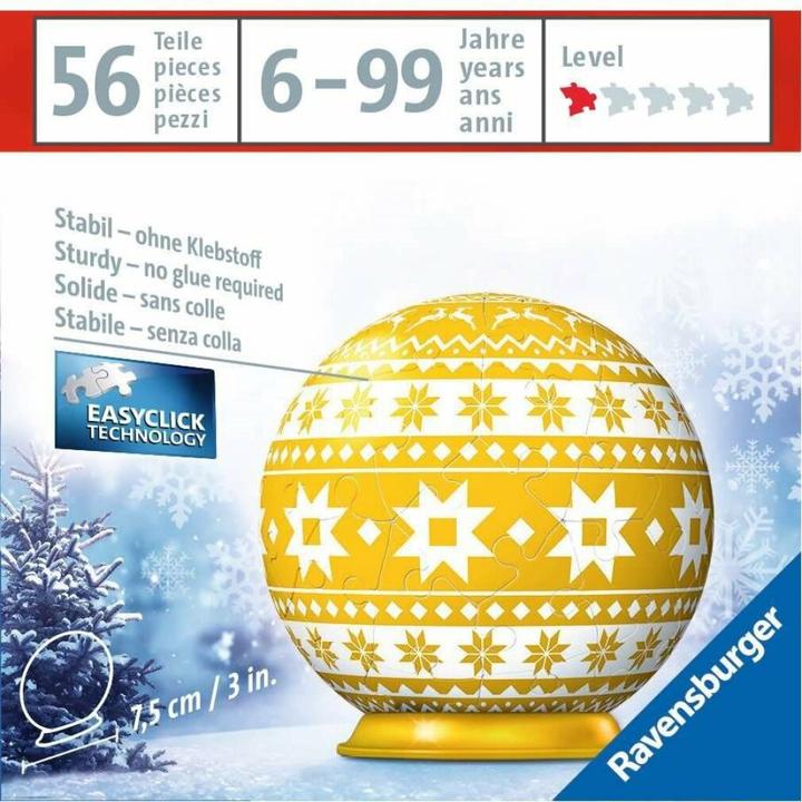 Actual product image Ravensburger Christmas Ball (54 pieces)
