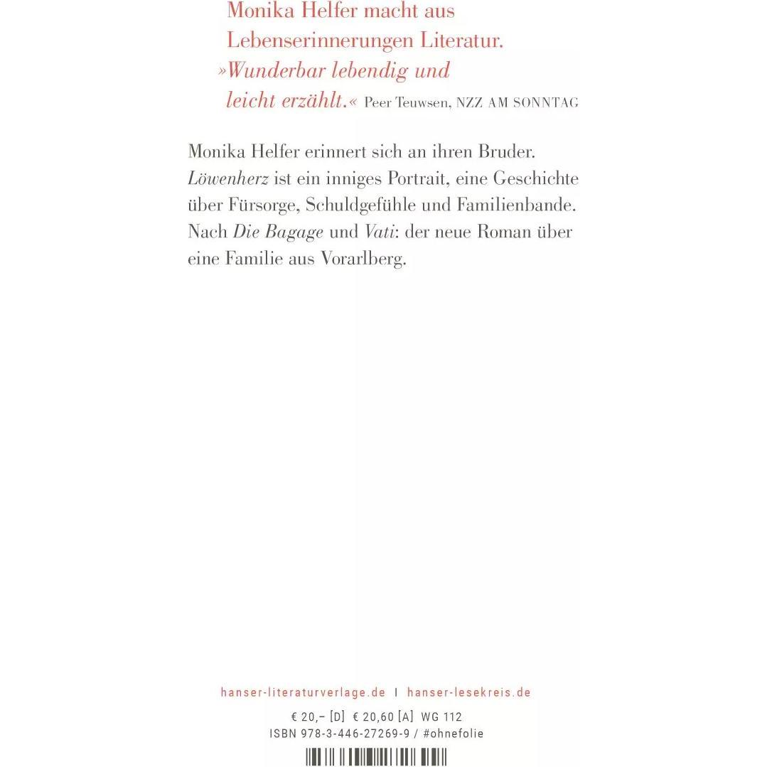 Thumbnail - Löwenherz, Belletristik von Monika Helfer
