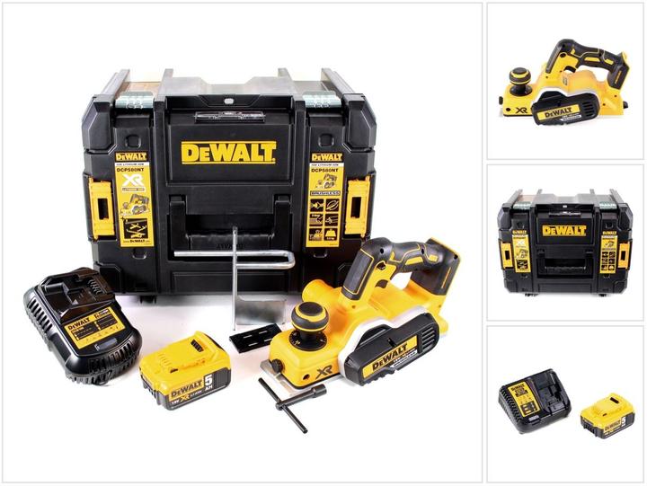 Actual product image DeWalt DCP 580 P1 Pialletto a batteria 18V in valigetta TSTAK + 1x Batteria DCB 184 5,0 Ah +