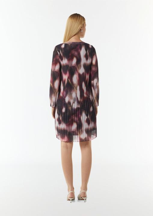 Produktbild Comma Kleid Kurzes Kleid aus plissiertem Chiffon (40)