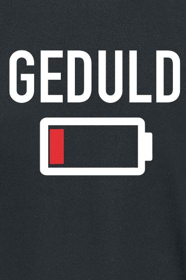 Produktbild Gaming-Sprüche Geduld (M)