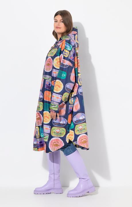 Produktbild Laurasøn Funktions-Regencape, Unisex, Print, Kapuze (One Size)