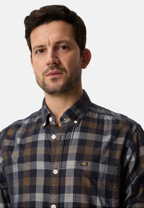 Immagine prodotto Camel Active Kariertes Langarm Hemd mit Brusttasche (S)