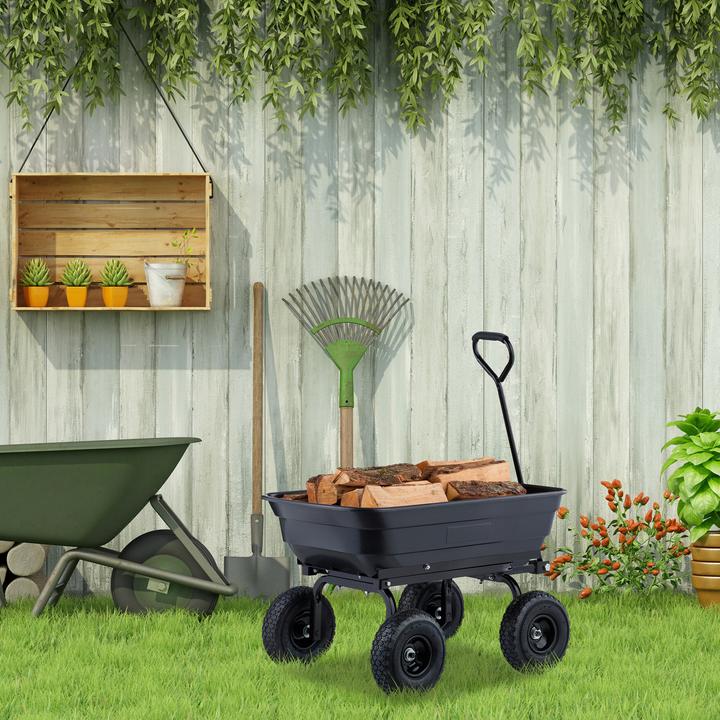 Image du produit Relaxdays Chariot de jardin