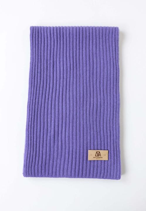 Immagine prodotto Bellemere Scarf Flat-Ribbed Knit Merino Wool Scarf