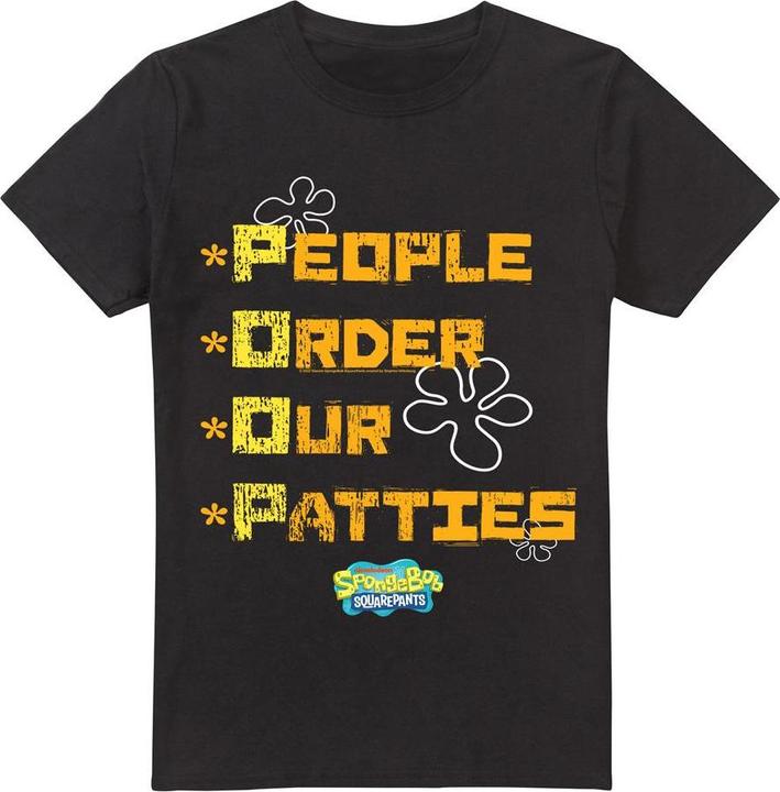 Produktbild Spongebob Squarepants People Order Our Patties TShirt (M)