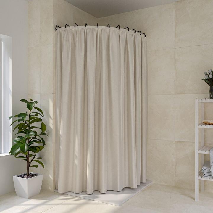 Image du produit Sealskin Swing Shower curtain rail set Black