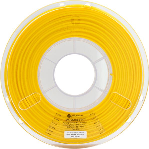 Thumbnail - Polymaker Filament PolySmooth 1612125 2. (PVB, 2.85 mm, 750 g, Gelb), 3D Filament, Gelb