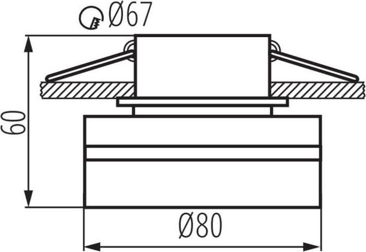 Produktbild Kanlux Govik-St (G5.3)