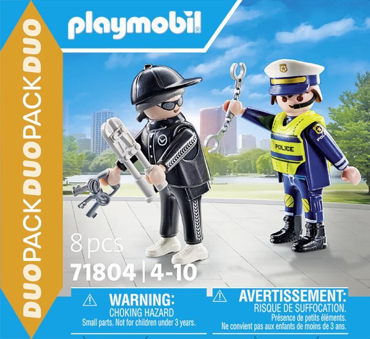 Produktbild Playmobil Polizist und Einbrecher (71804, Playmobil Figures)