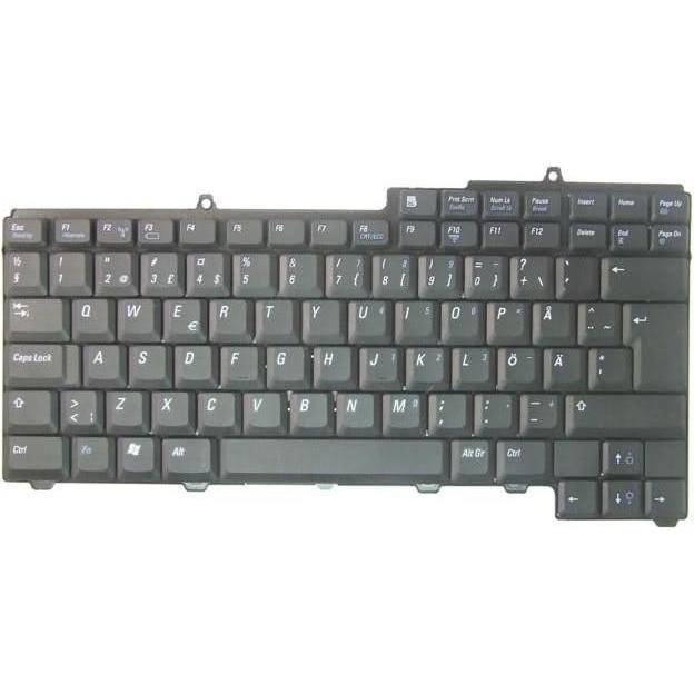 Dell Keyboard (BELGIAN), Notebook Ersatzteile, Schwarz