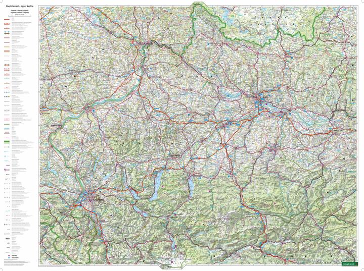 Actual product image Upper Austria, road and leisure centre