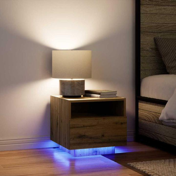 Actual product image vidaXL Bedside table (40 x 39 x 37 cm)