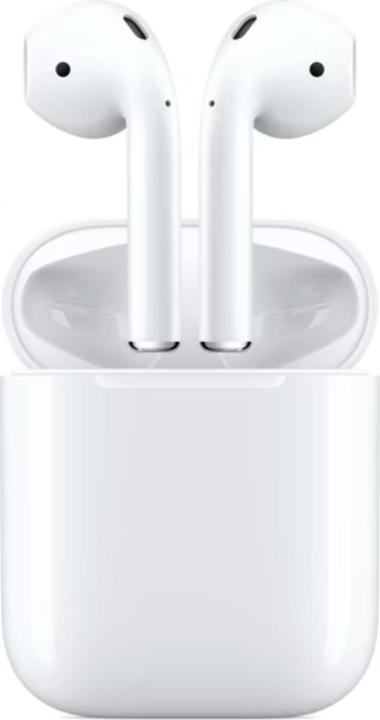 Produktbild Apple AirPods 2nd Gen. mit kabellosem Ladecase (2019) (Keine Geräuschunterdrückung, 5 h, Kabellos)