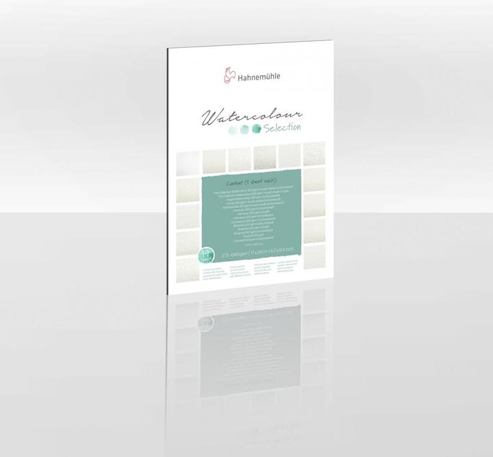 Image du produit Hahnemühle Aquarelle Selection Pad 17 x 24 cm 14 feuilles (17 x 24 cm)