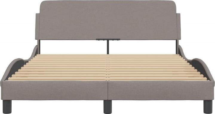 Produktbild VidaXL Bettgestell mit Kopfteil Stoff (120 x 200 cm)
