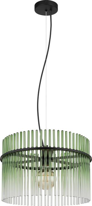 corsa libera, Nero opaco, Verde