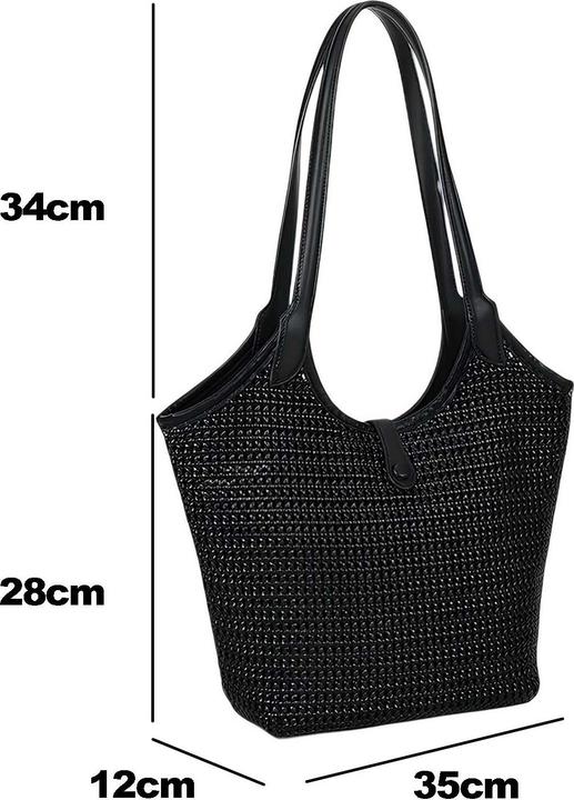 Immagine prodotto Gallantry Damen Shopper Handtasche Bast-optik