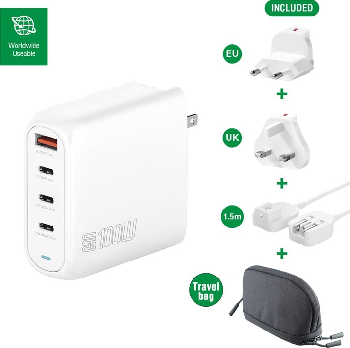 Productafbeelding 4smarts GaN Flex Pro (100 W)