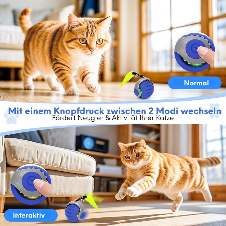 Produktbild Suba Katzenspielzeug mit Schwanz (Beschäftigungsspielzeug Katze)